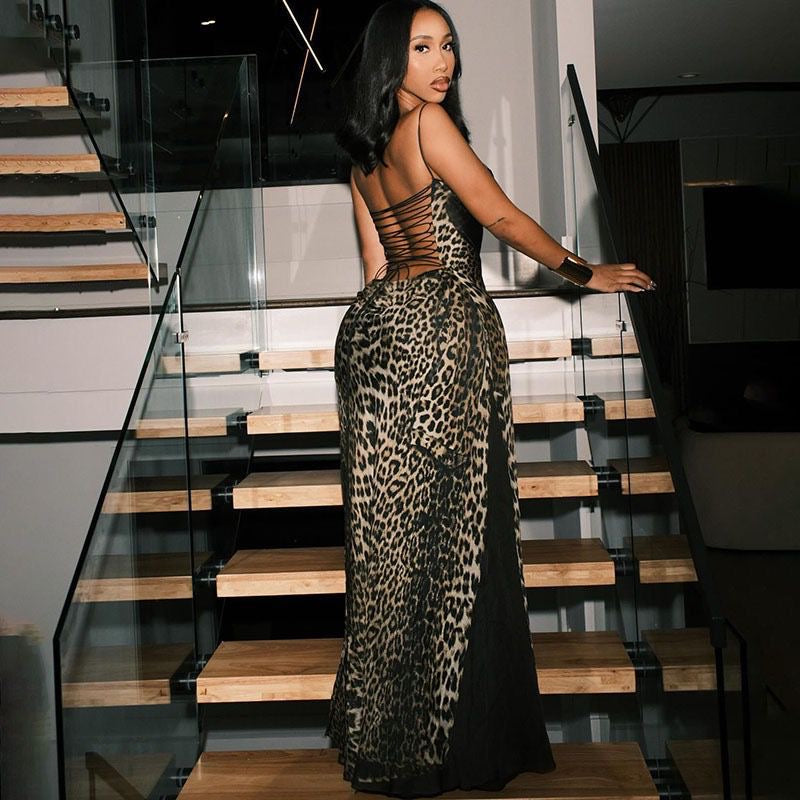 Golden Panther Dress