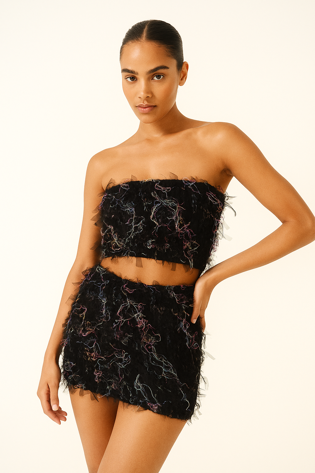 Electric Tulle Two-Piece