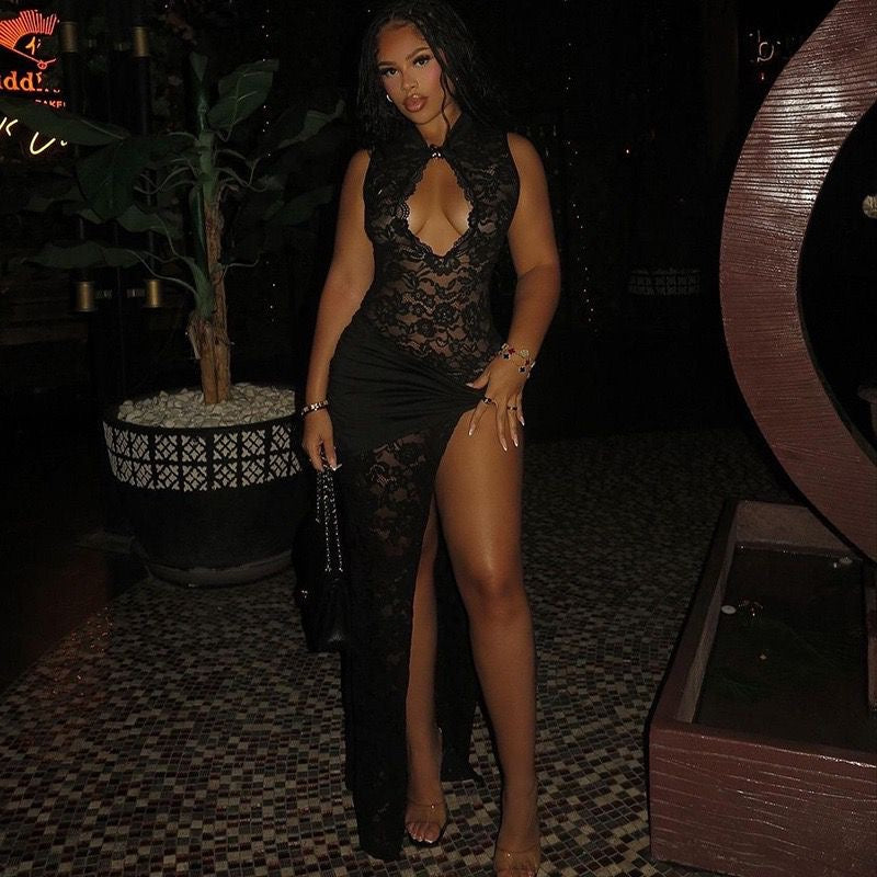 Velour Dress