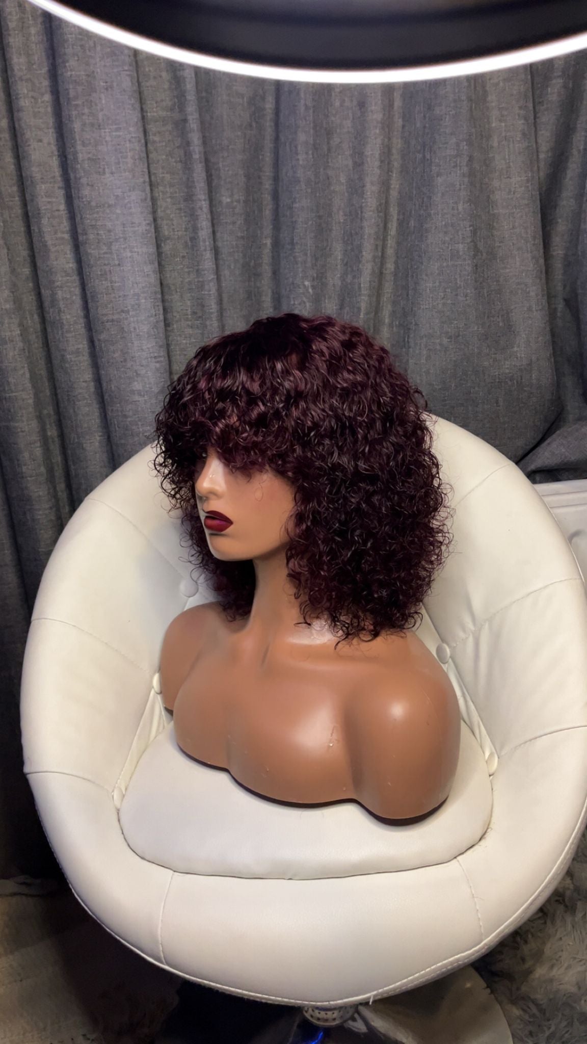GLUELESS wavy wig 12”