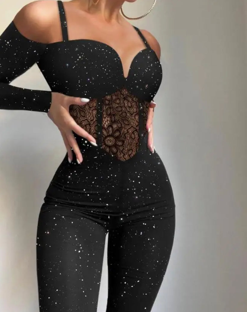 Glitter Off Shoulder