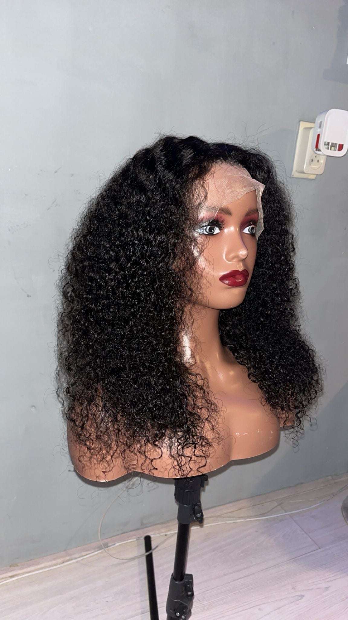 13x4 HD Pixie Curly 18”