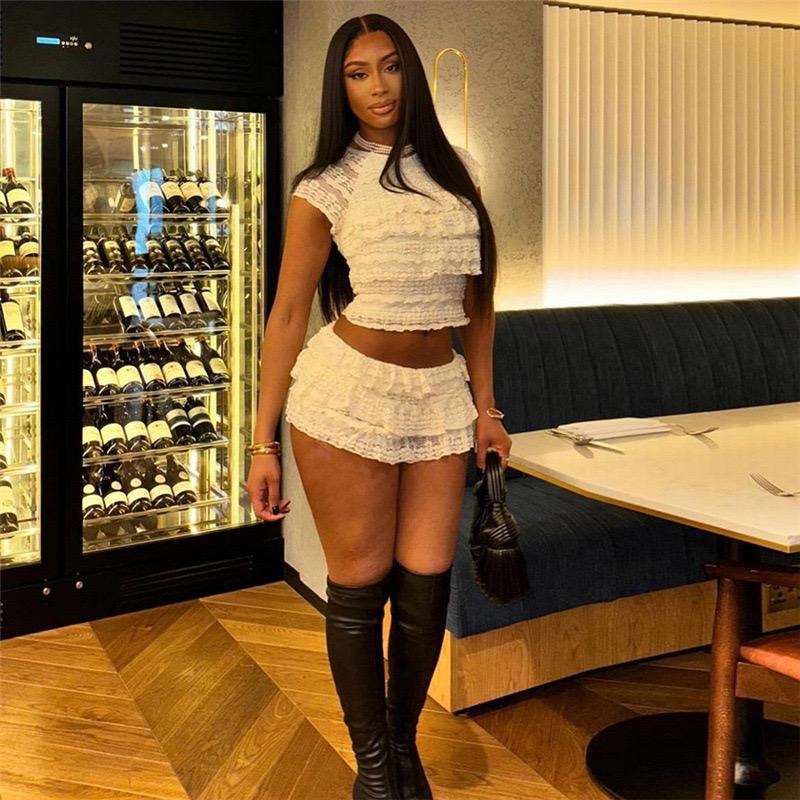 Lace & Sun Two-Piece Set