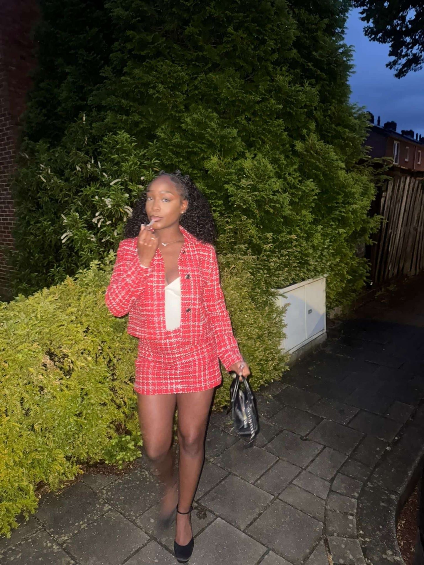 Crimson Confidence Co-Ord