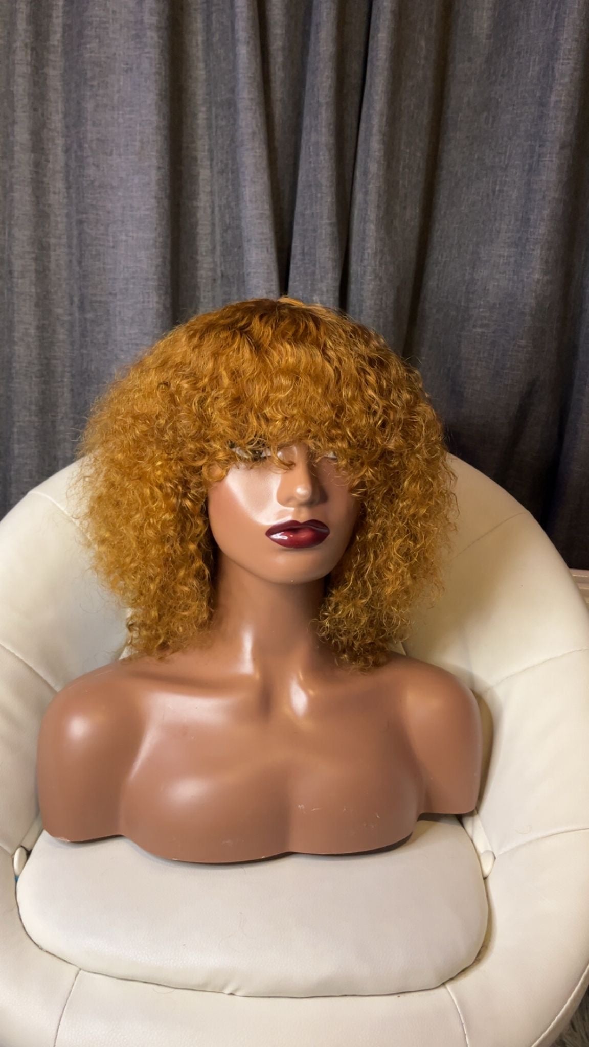 GLUELESS wavy wig 12”