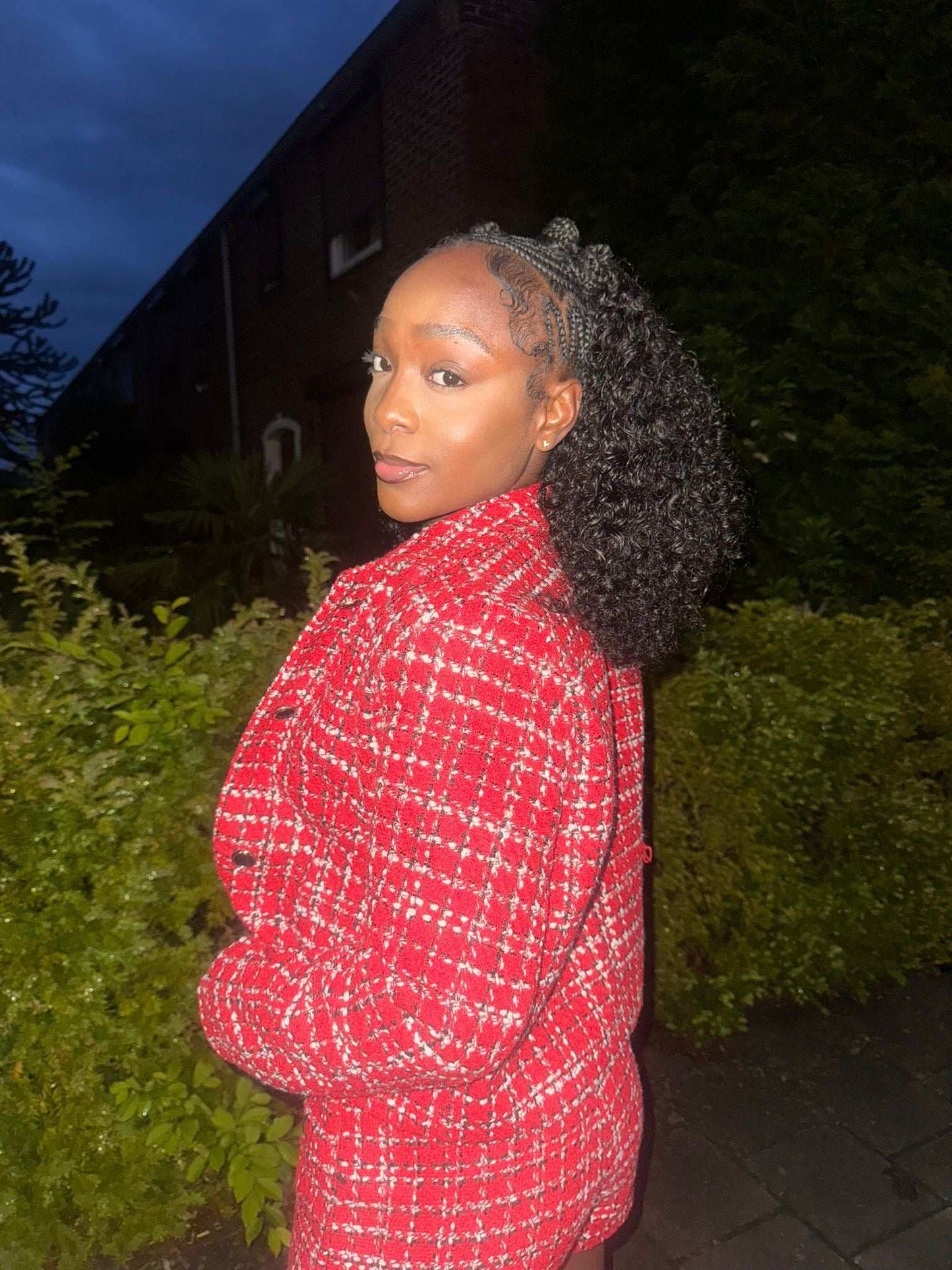 Crimson Confidence Co-Ord