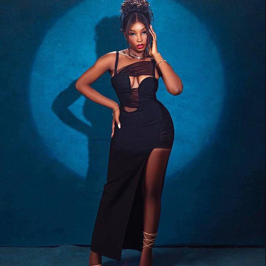 Mesh Maven Dress