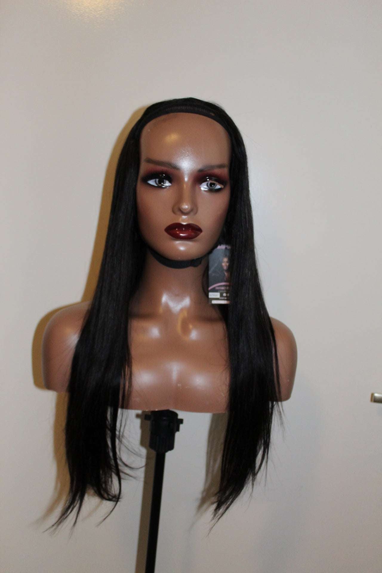 Sleek Straight Half Wig