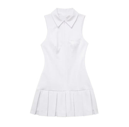 Sporty tennis dress by SOUTHWEST UNLIMITED featuring a sleek design and vibrant colors, ideal for active play.