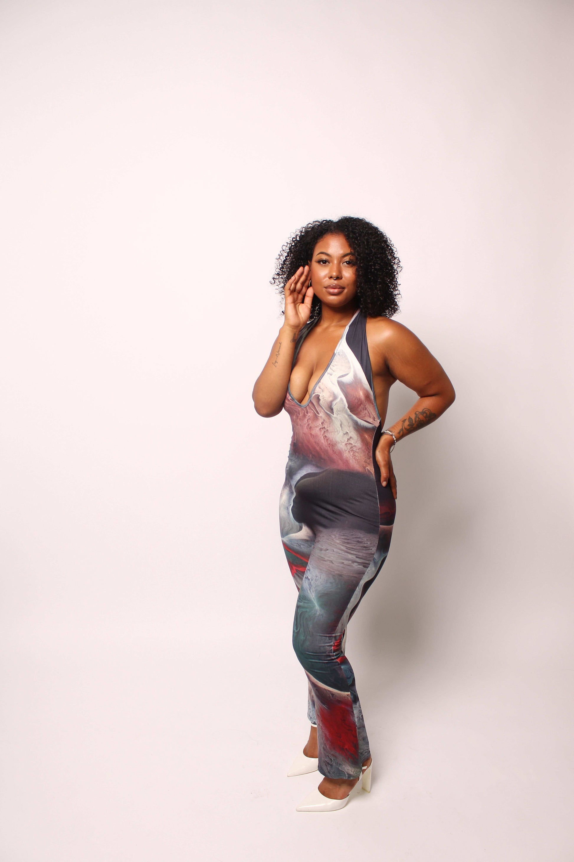 Midnight Swirl Jumpsuit