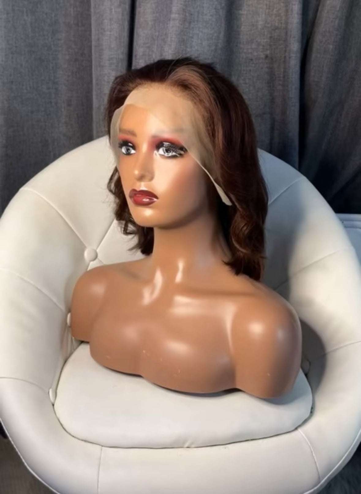 BOB WIG 13*4 Transparant 10”