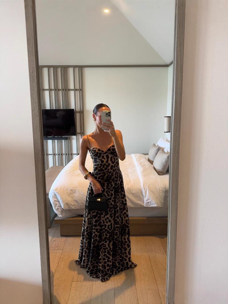 Wild Romance Leo  Maxi Dress