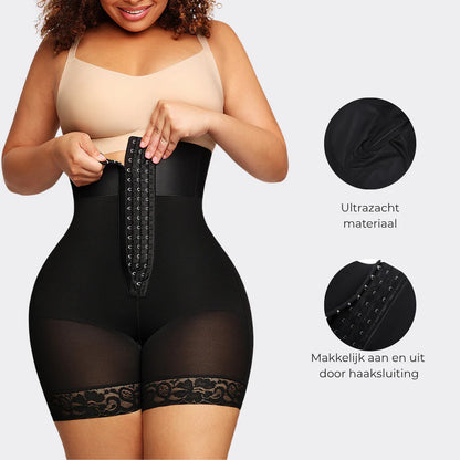 High Waist Shaper Short by SOUTHWEST UNLIMITED in black, featuring a smooth, sleek design for a flattering silhouette.
