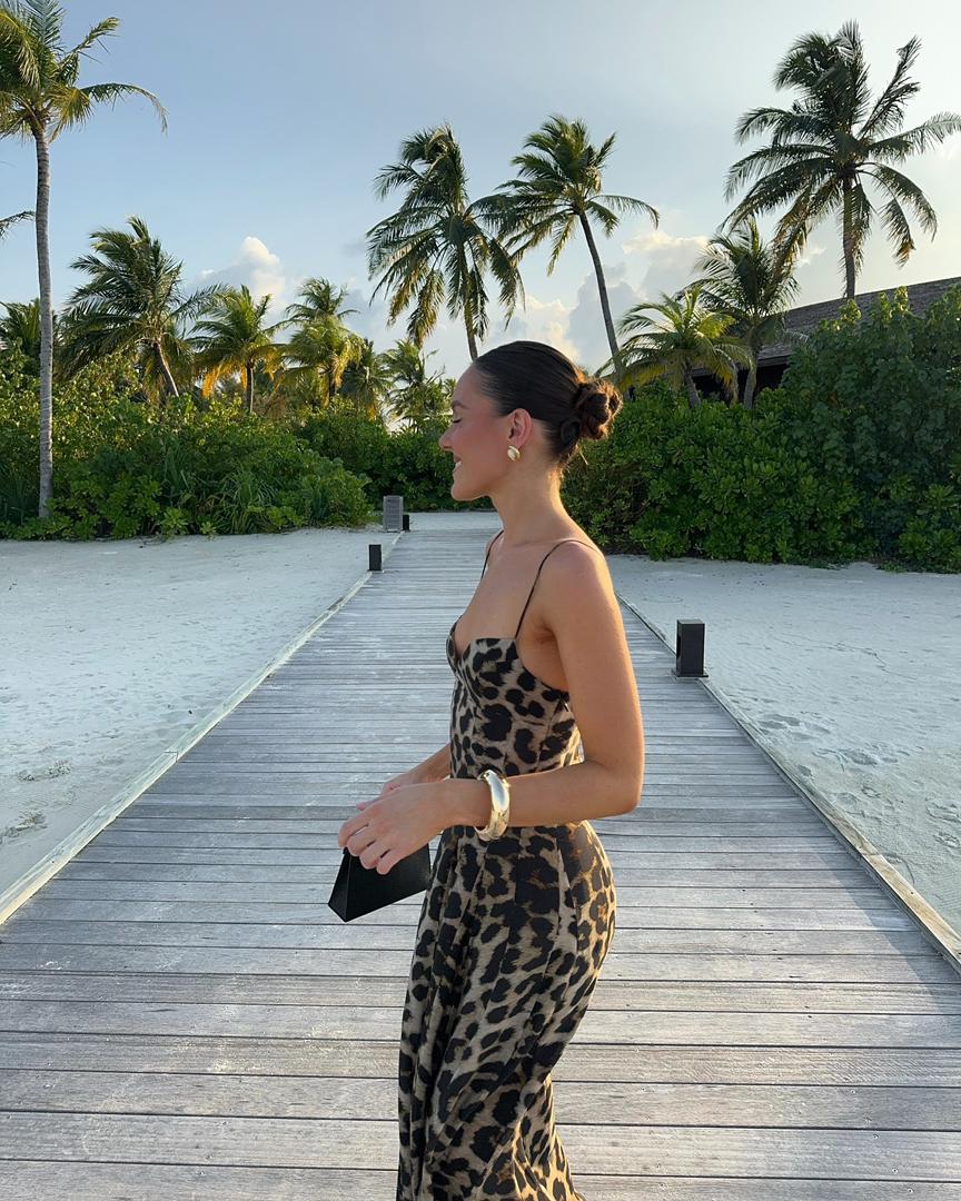 Wild Romance Leo  Maxi Dress
