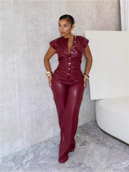 SOUTHWEST UNLIMITED Power Hour Jumpsuit featuring a sleek design and comfortable fit, perfect for casual outings.