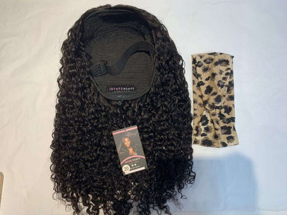 Half Wig Pixie Curly