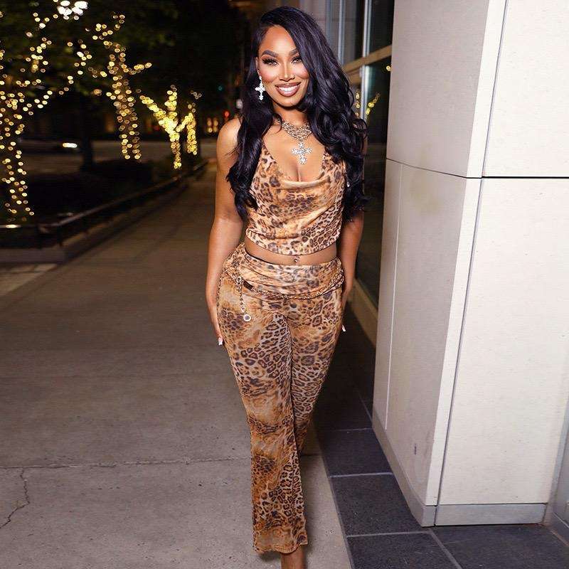 Wild Elegance Leopard Set