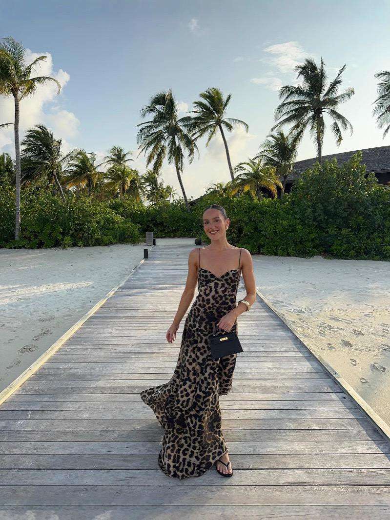 Wild Romance Leo  Maxi Dress