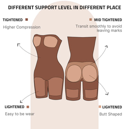 SOUTHWEST UNLIMITED hourglass strapless bodysuit in black with a smooth, fitted design and adjustable side straps.