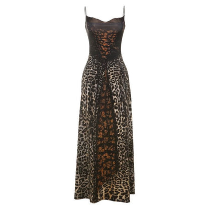 Golden Panther Dress by SOUTHWEST UNLIMITED featuring a bold panther print and flattering silhouette for a stylish look.
