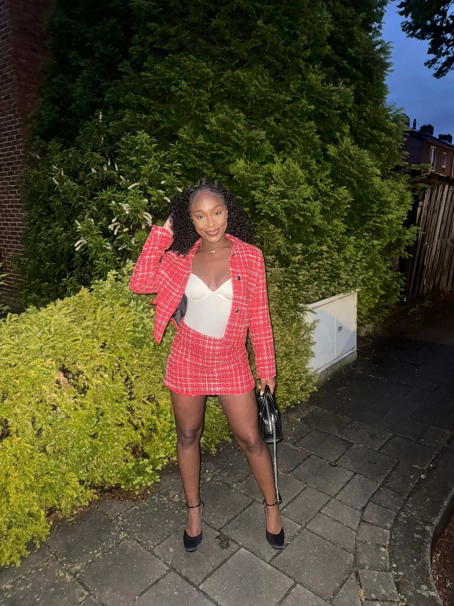 Crimson Confidence Co-Ord