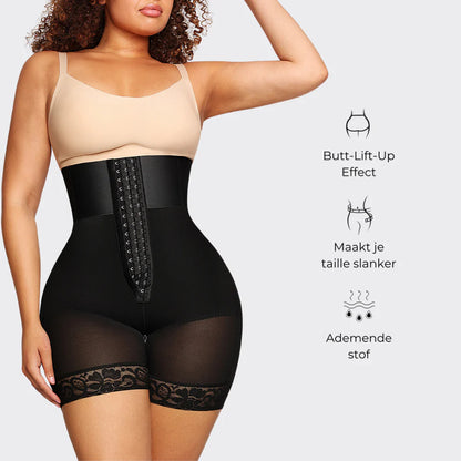 High waist shaper short in black by SOUTHWEST UNLIMITED, featuring a smooth, stretchy fabric and sleek design.