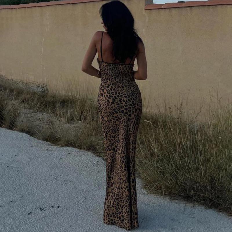 Catch the Leo Maxi Dress