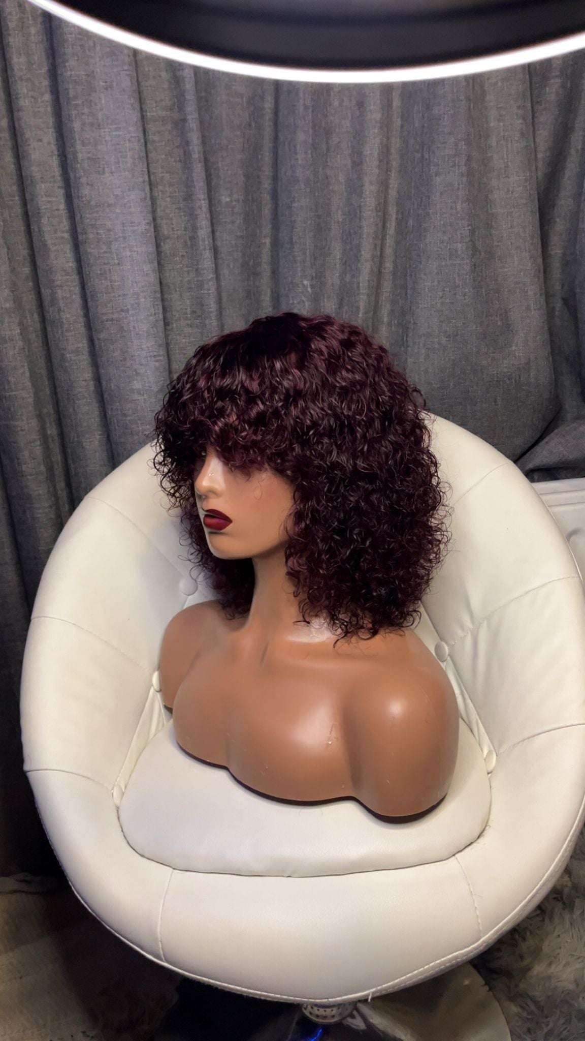 GLUE LESS BOB wavy wig 12”