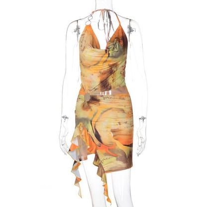 Tropical Heat Dress by SOUTHWEST UNLIMITED featuring vibrant floral patterns and a flowing silhouette, perfect for summer.