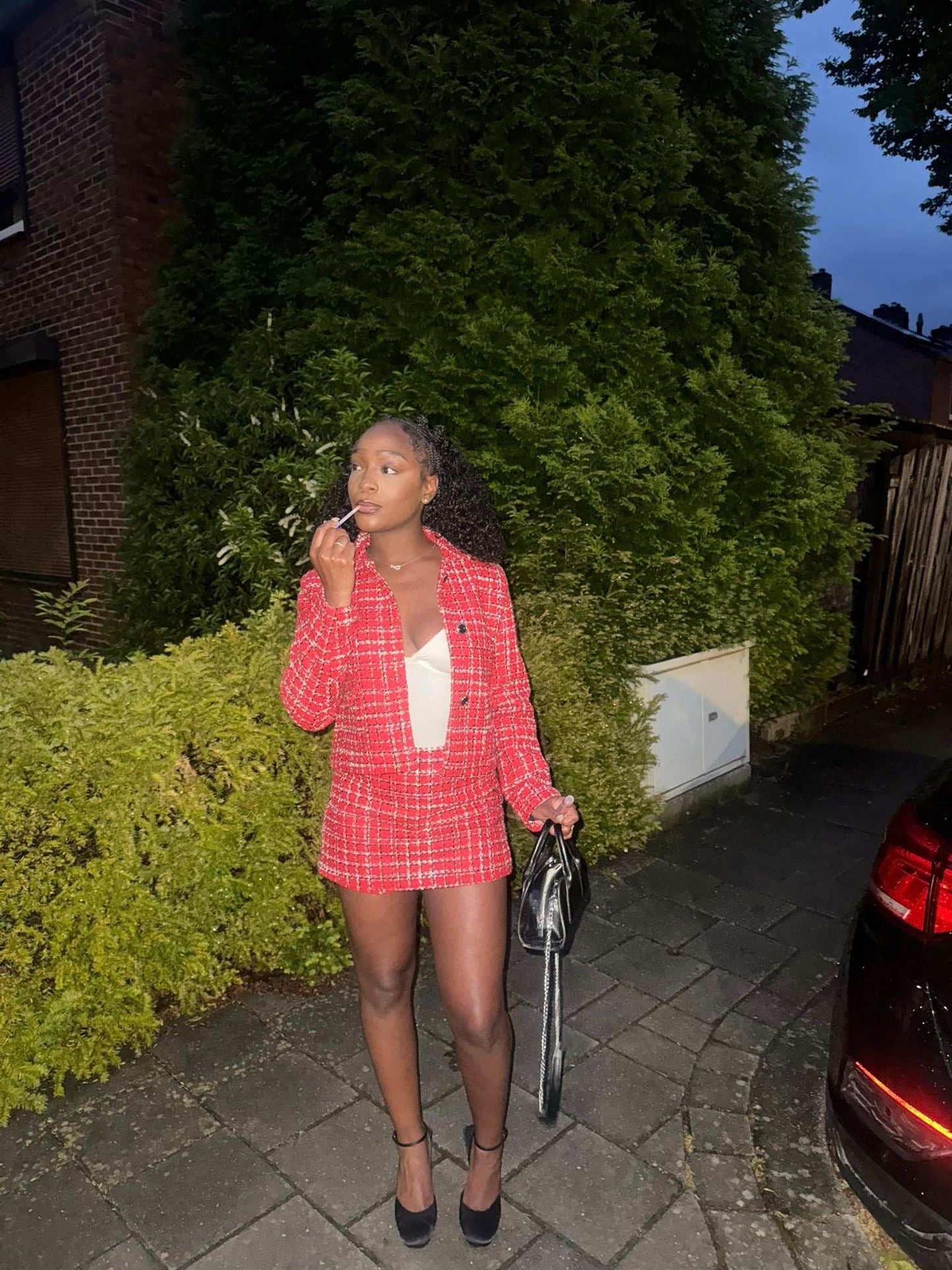 Crimson Confidence Co-Ord