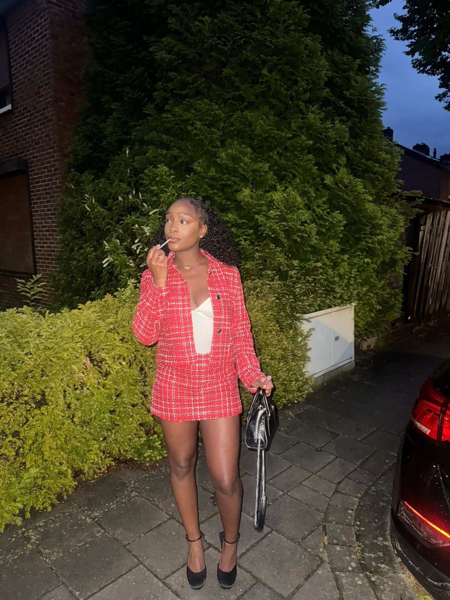 Crimson Confidence Co-Ord