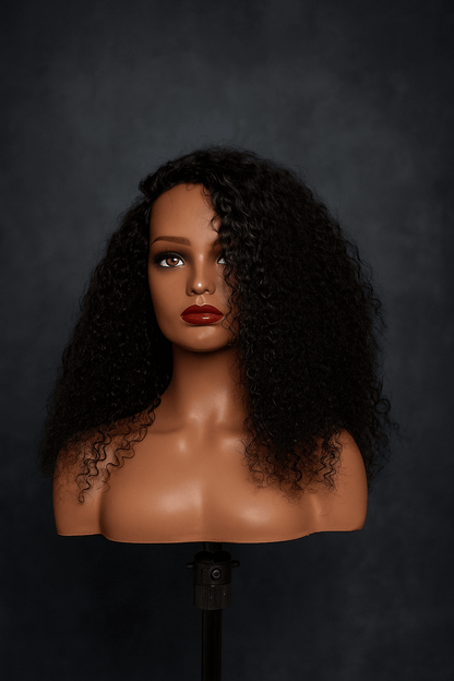 Half Wig Pixie Curly