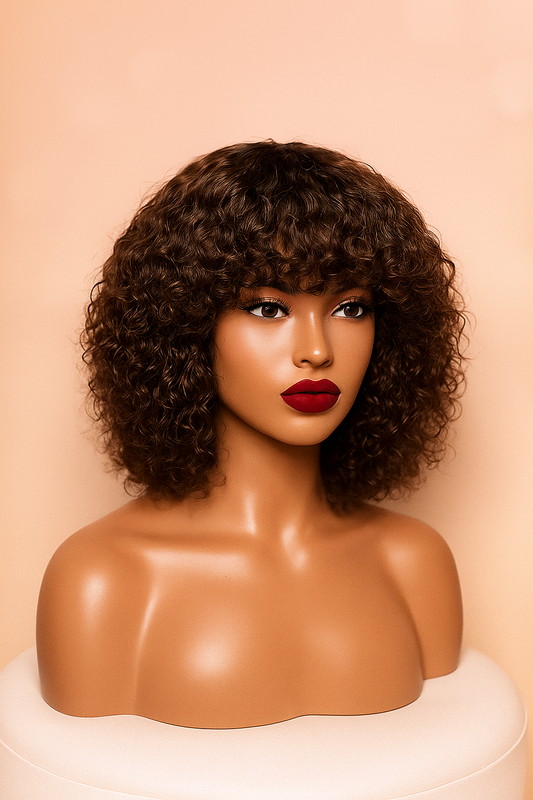 GLUELESS wavy wig 12”