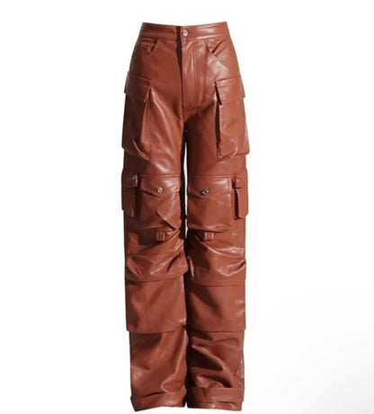 Vintage Cargo pants by SOUTHWEST UNLIMITED in earthy tones, featuring multiple pockets and a relaxed fit.