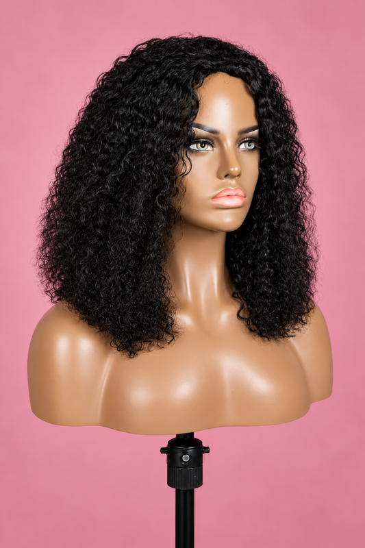 Half Wig Pixie Curly