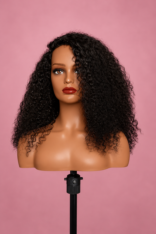 Half Wig Pixie Curly
