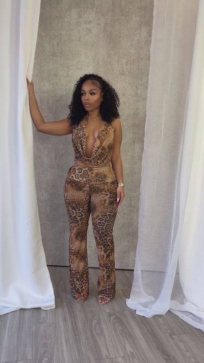 Wild Elegance Leopard Set