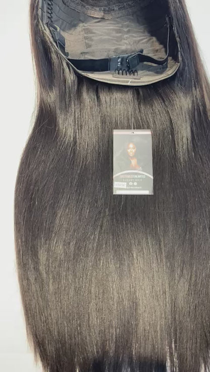 5x5 HD Glueless Straight Wig