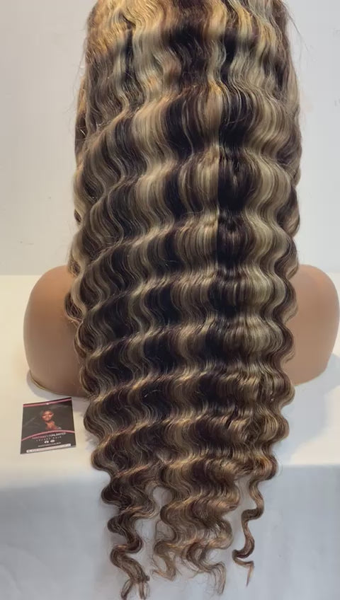 13x4 Highlight Loose Curly 22”